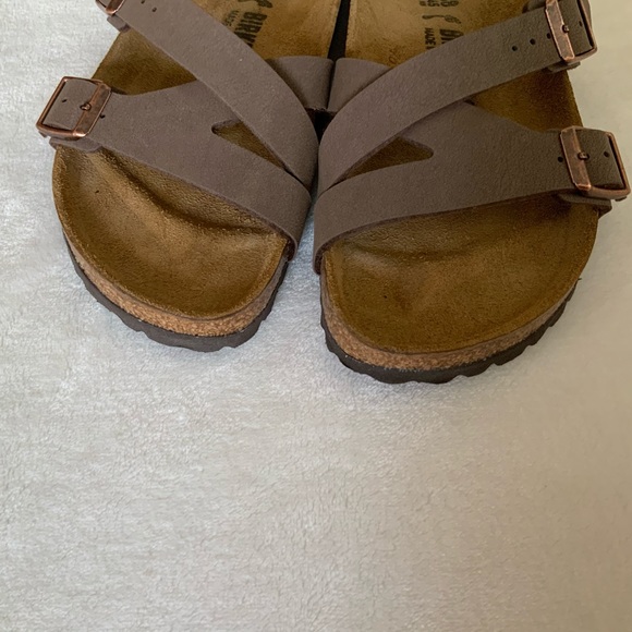 Birkenstock Shoes Birkenstock Womens Yao Birkibuc Slide Sandals Poshmark